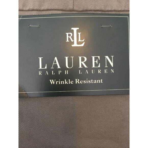 Mens Lauren Ralph Lauren Pants New Olive Wrinkle Resistant 34w X 32l NWT Chinos - Picture 10 of 12